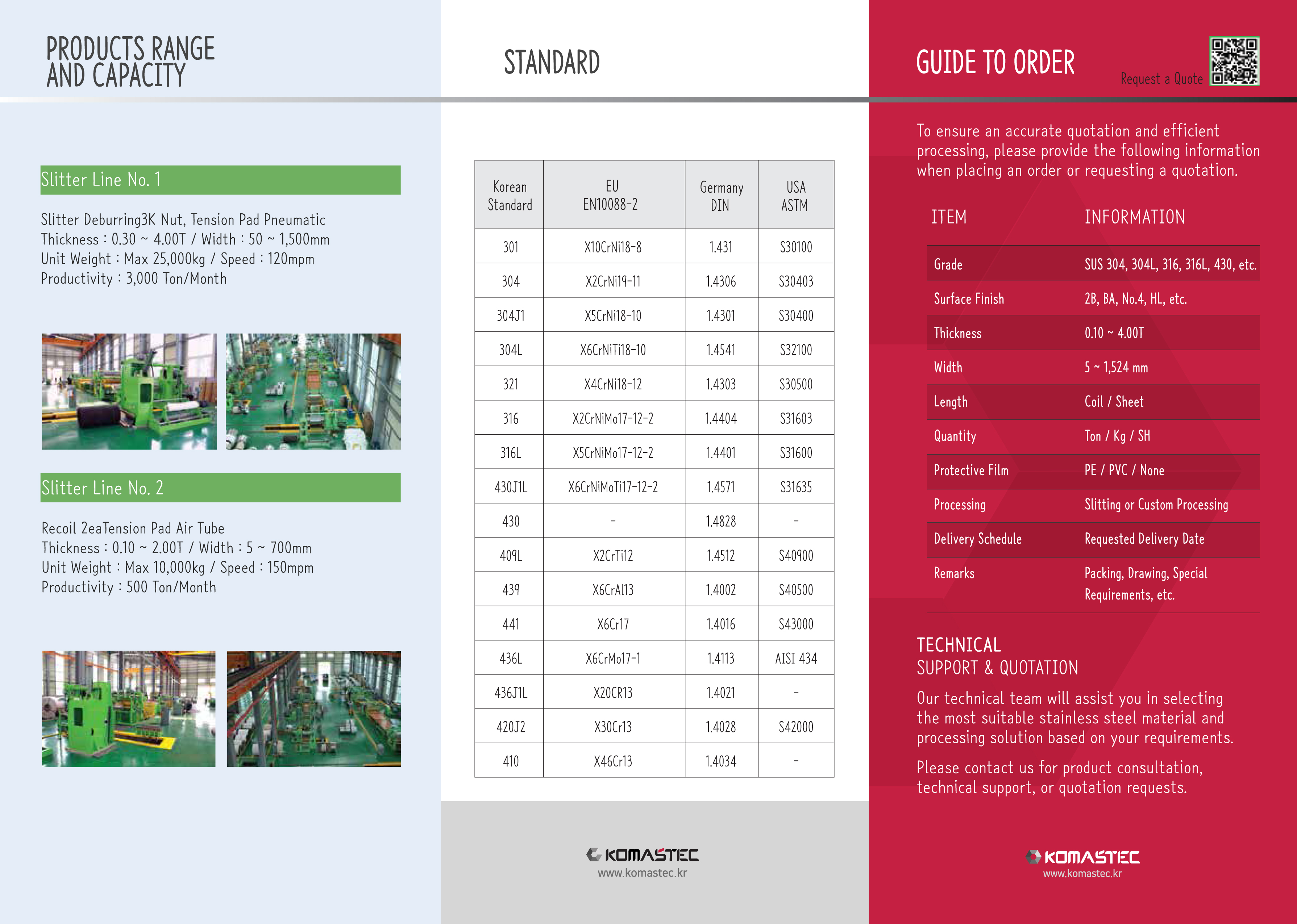 KOMASTEC Leaflet